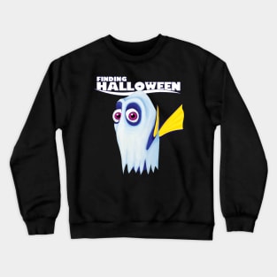 Finding Halloween Dory Ghost Fish Crewneck Sweatshirt